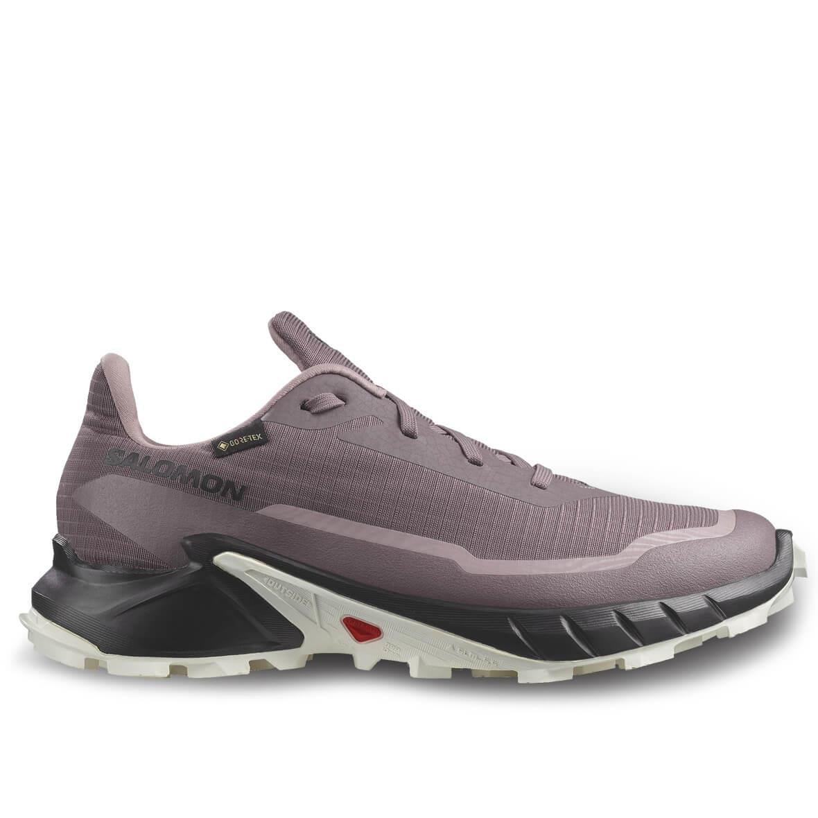 Salomon Alphacross 5 GTX W Kadın Koşu Ayakkabısı - Mürdüm