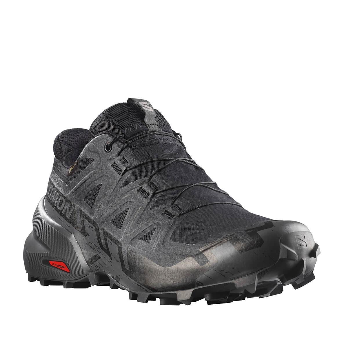 Salomon Speedcross 6 GTX Gore-Tex Erkek Koşu Ayakkabısı - Siyah