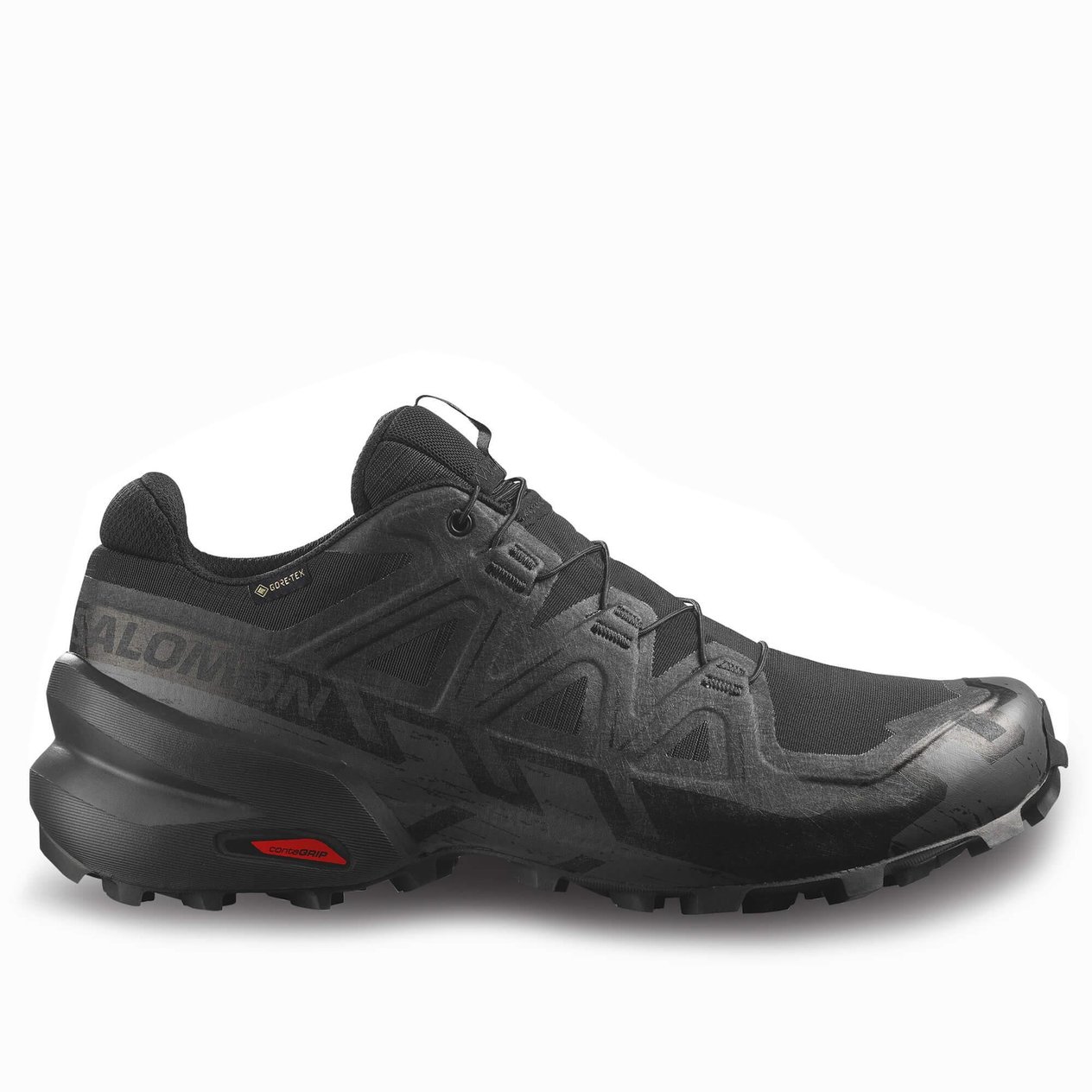 Salomon Speedcross 6 GTX Gore-Tex Erkek Koşu Ayakkabısı - Siyah