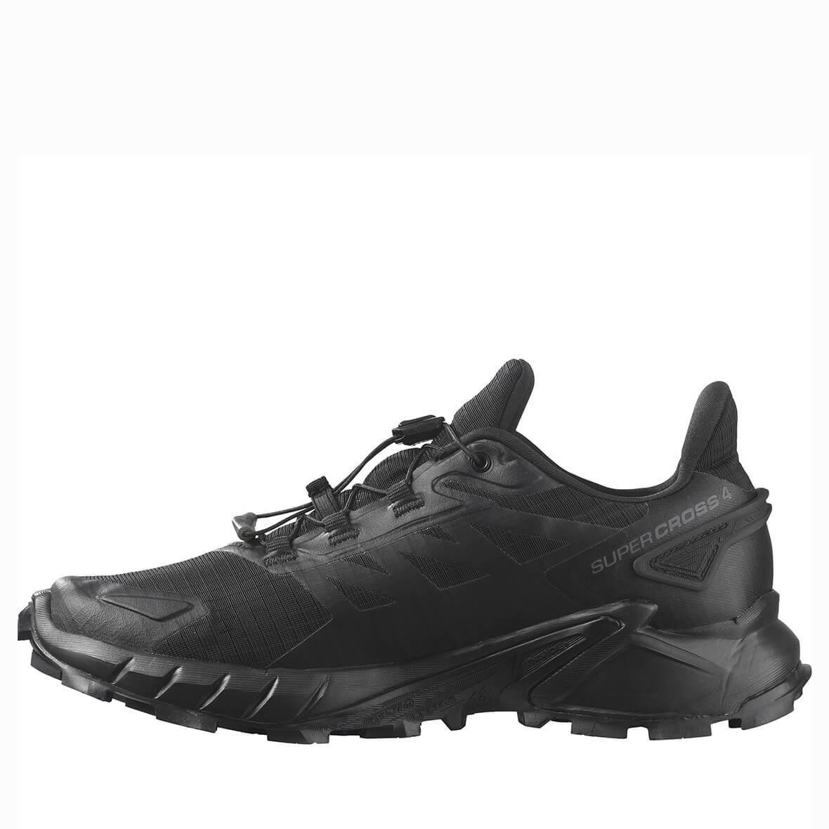 Salomon Supercross 4 GTX W Gore-Tex Kadın Koşu Ayakkabısı - Siyah
