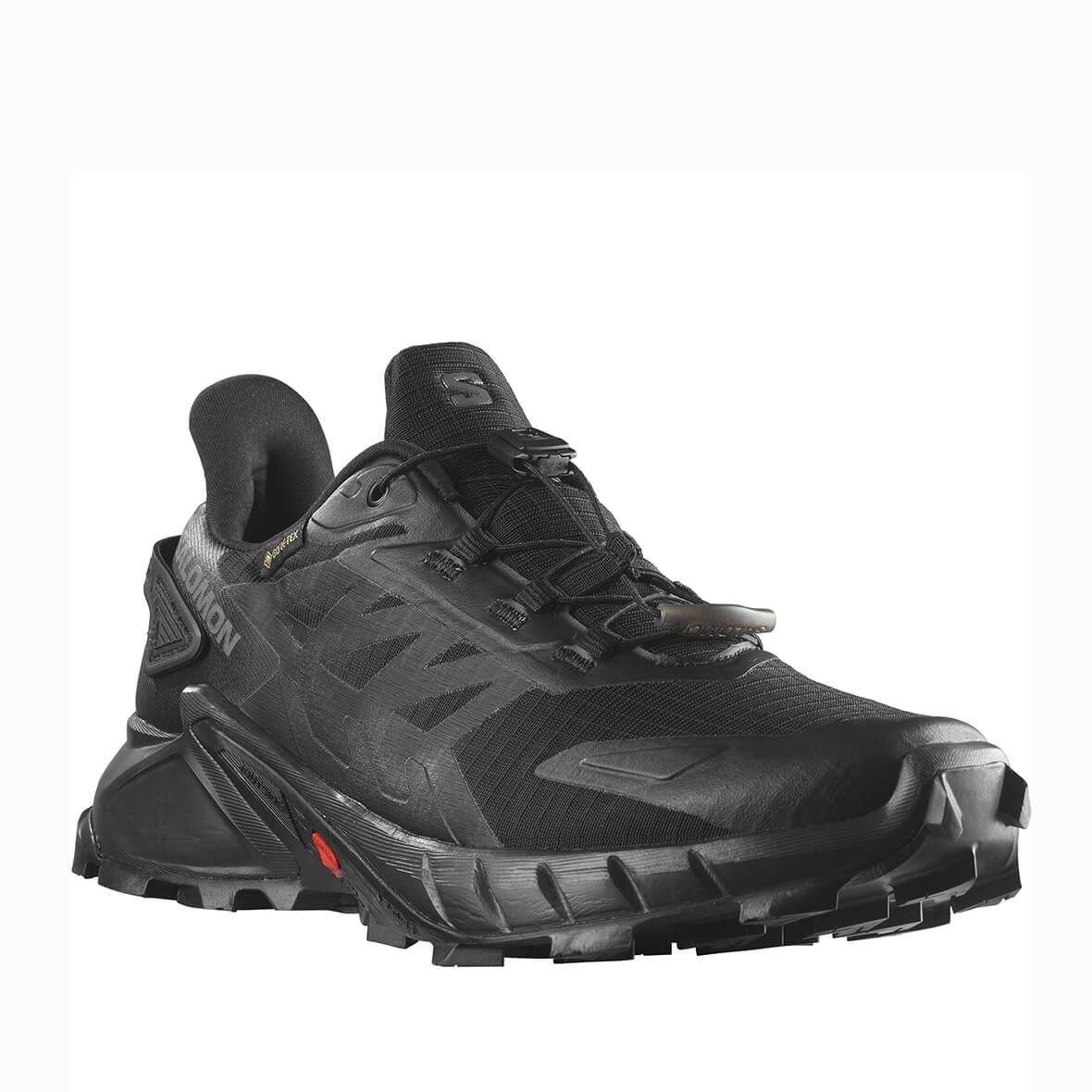 Salomon Supercross 4 GTX W Gore-Tex Kadın Koşu Ayakkabısı - Siyah