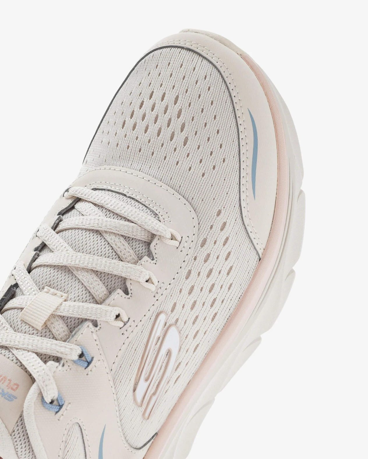 Skechers D'Lux Walker 2.0 150093 NTMT Kadın Sneaker - Bej
