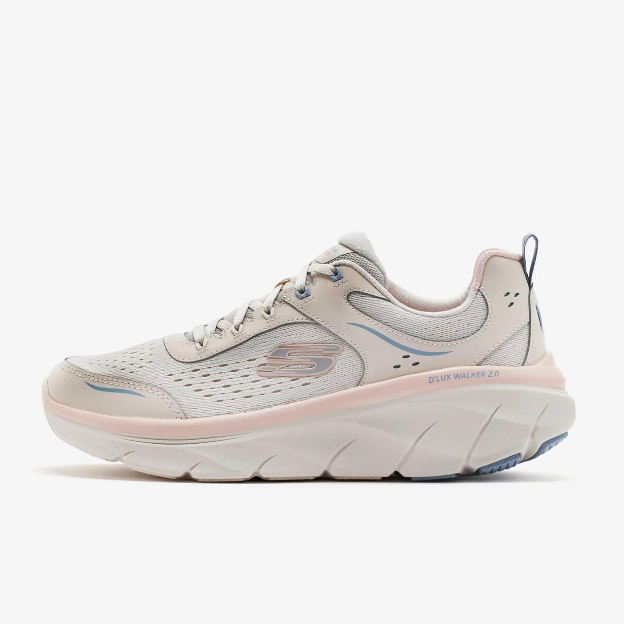 Skechers D'Lux Walker 2.0 150093 NTMT Kadın Sneaker - Bej