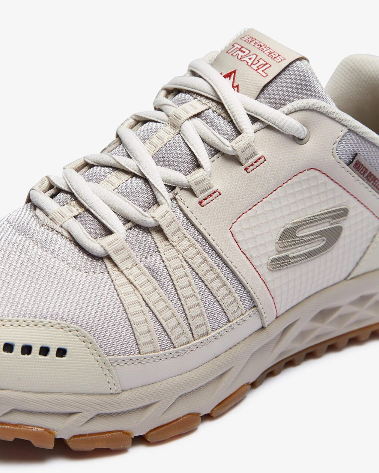 Skechers Escape Plan 51591 OFWT Erkek Outdoor Ayakkabı - Gri / Bej