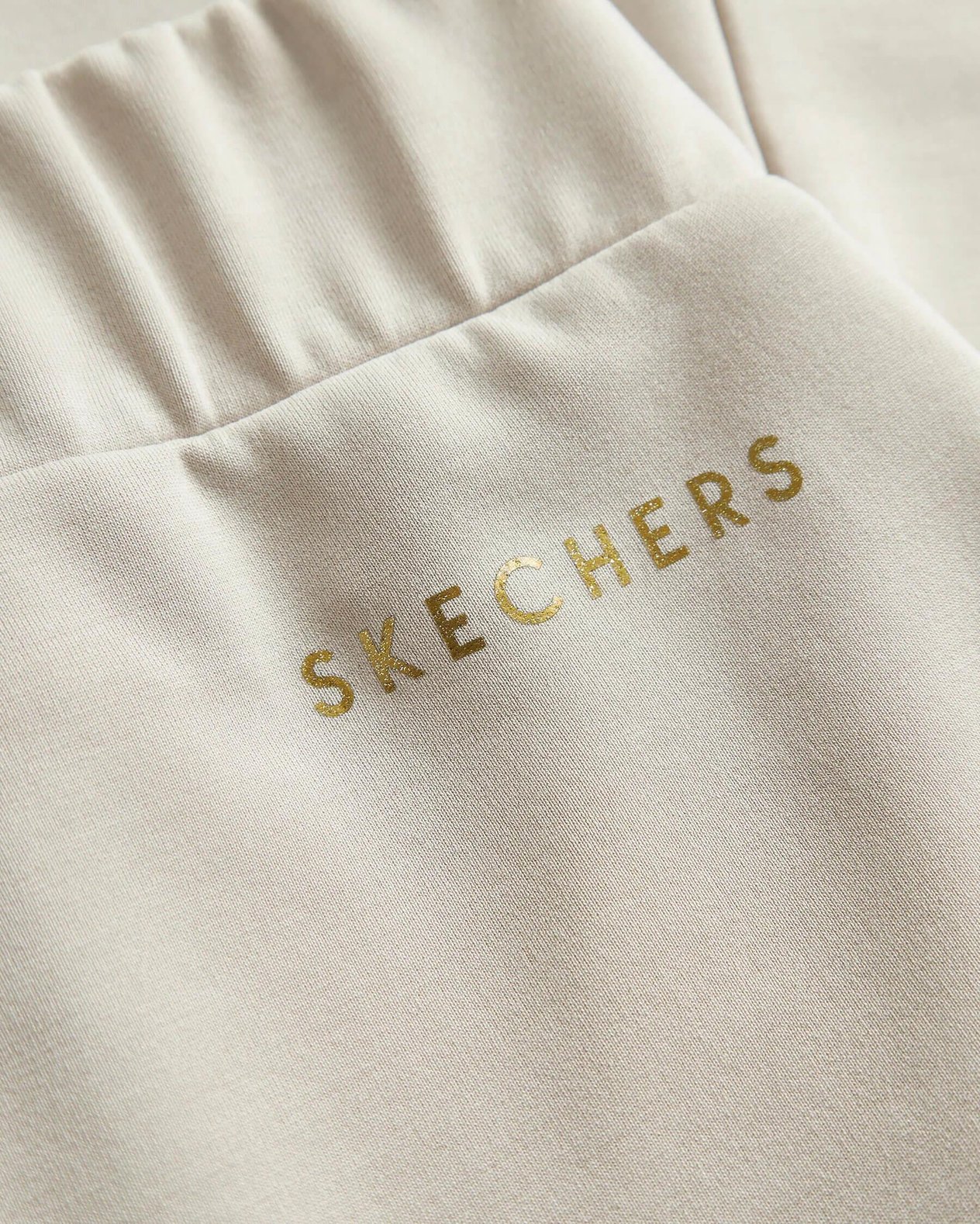 Skechers W Soft Touch Wide Leg Sweatpant S242153-013 Kadın Eşofman Altı - Bej