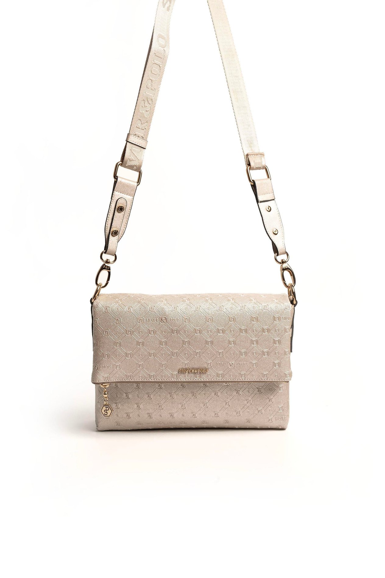 Silver & Polo Bej - S.Bej SP963 Kadın Çapraz Çanta