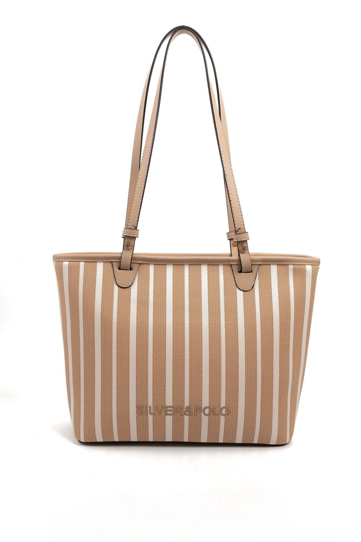 Silver & Polo Camel - Nut SP1204 Kadın Omuz Çantası