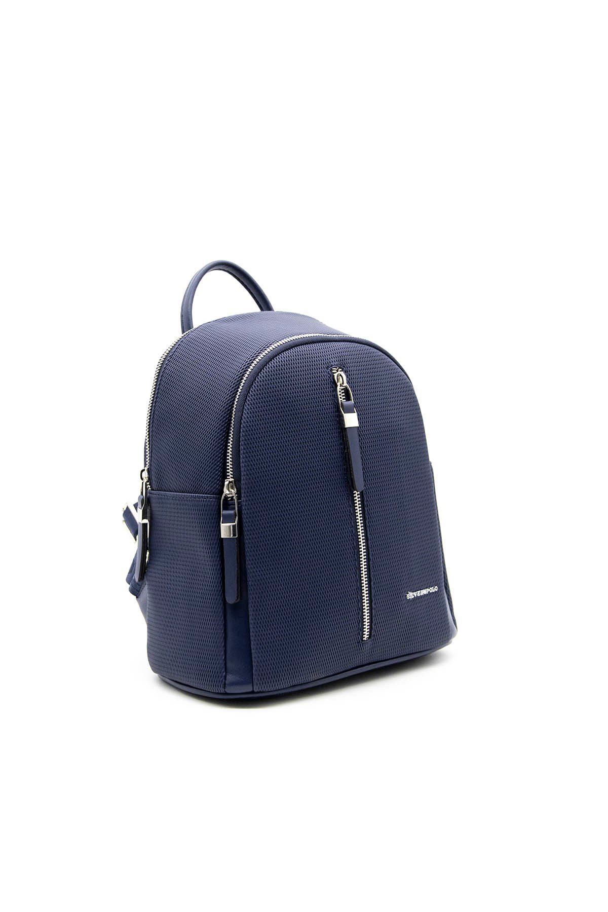 Kadın Sırt Çantası Laci - Laci SP901 Silver & Polo