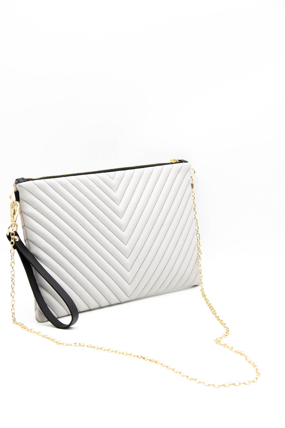 Silver Polo A.gri Tek Bölmeli Kadın Portföy & Clutch SP1034