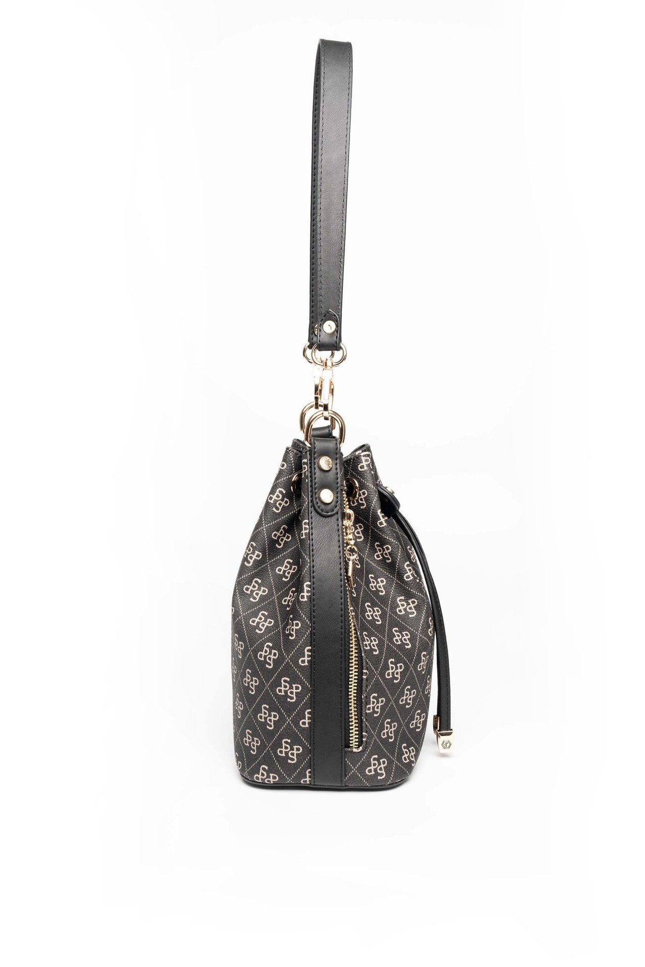 Silver & Polo Füme - Siyah SP1137 Kadın Omuz Çantası