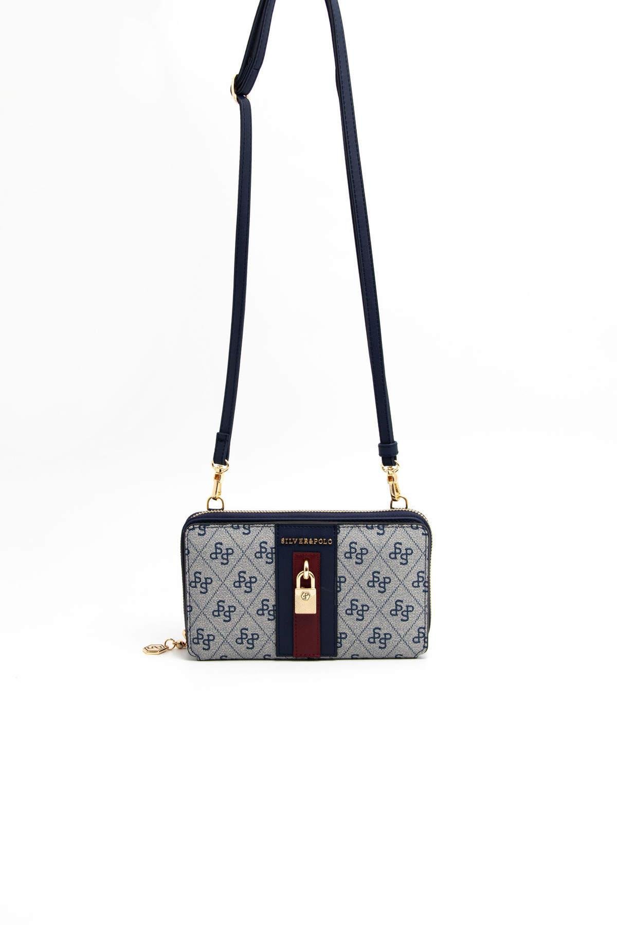 Silver & Polo Gri - Laci SP1138 Kadın Cüzdan & Kartlık