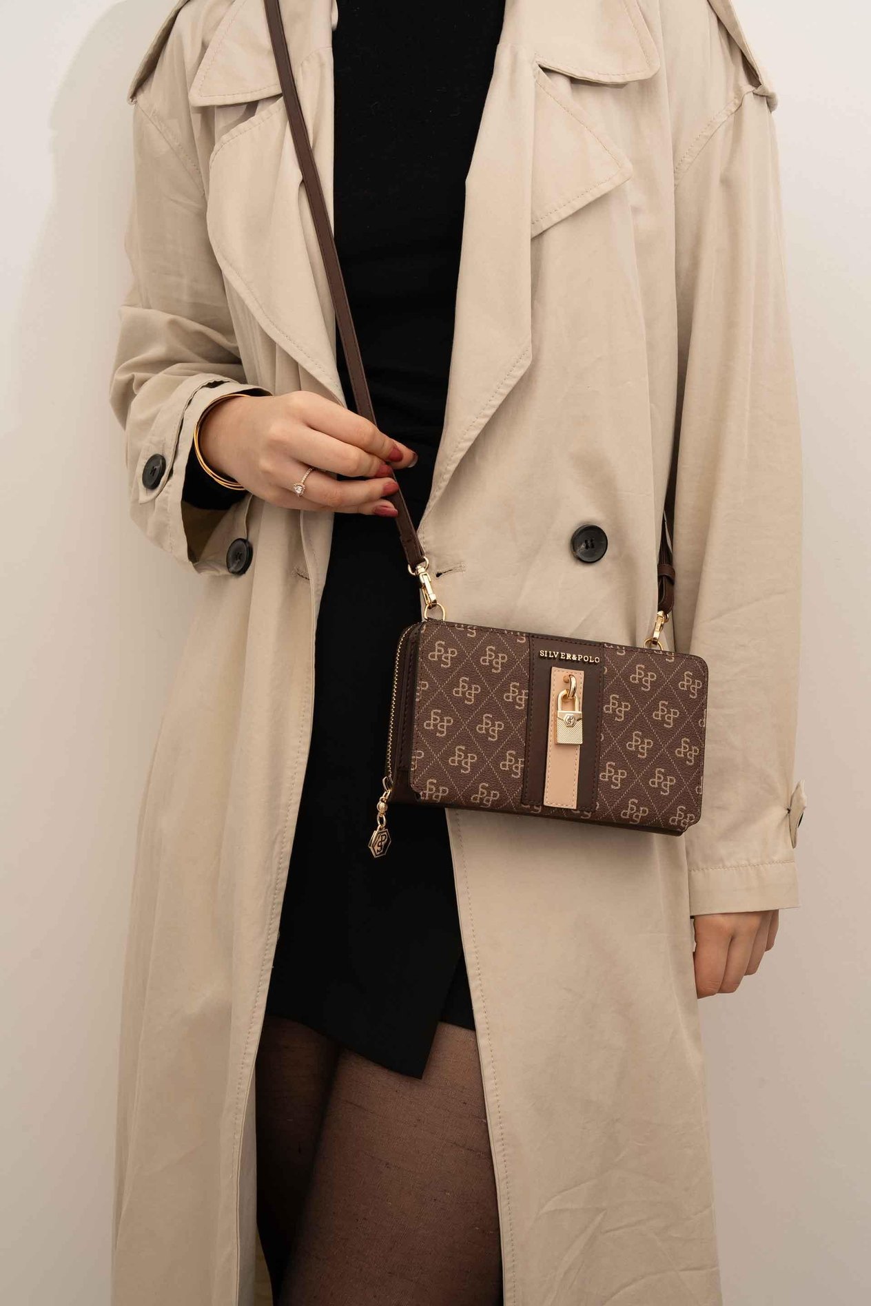 Silver & Polo Kahve SP1138 Kadın Cüzdan & Kartlık