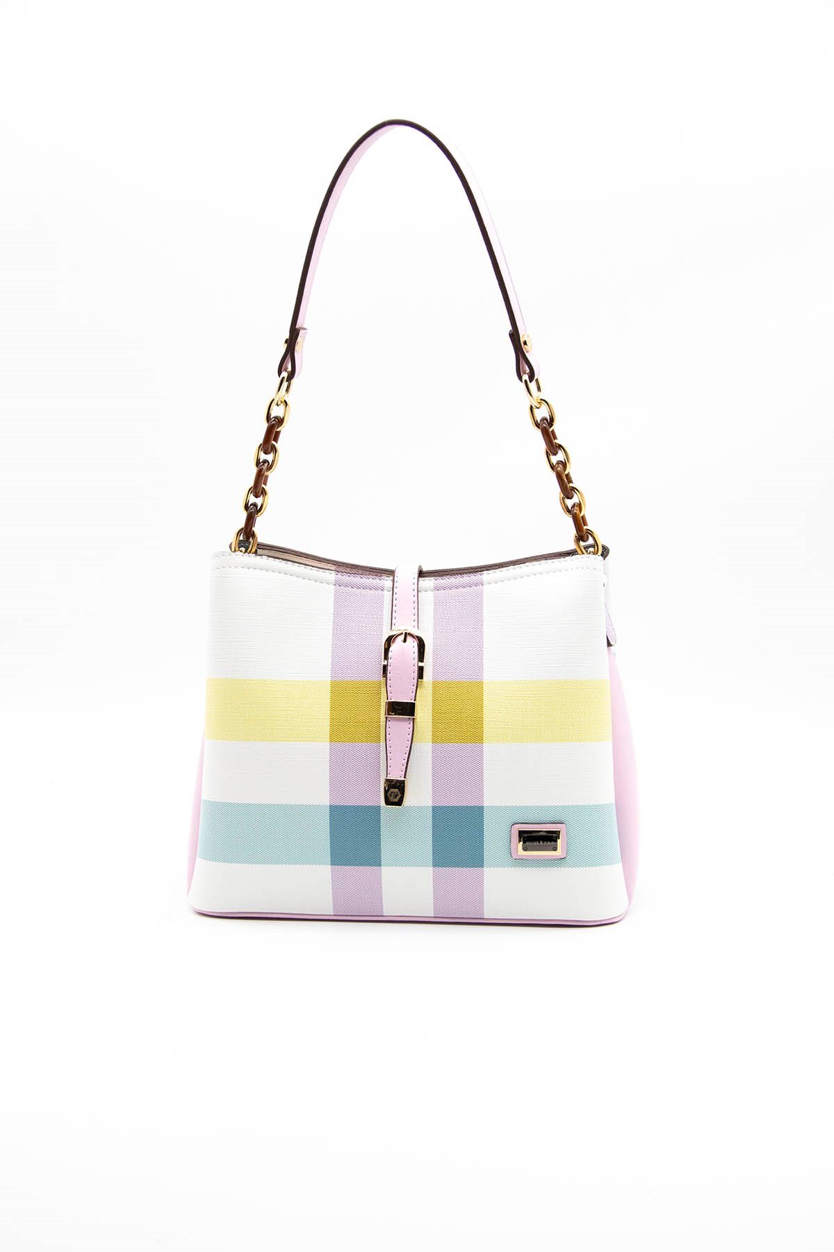Silver & Polo Lila - Pembe SP974 Kadın Omuz Çantası