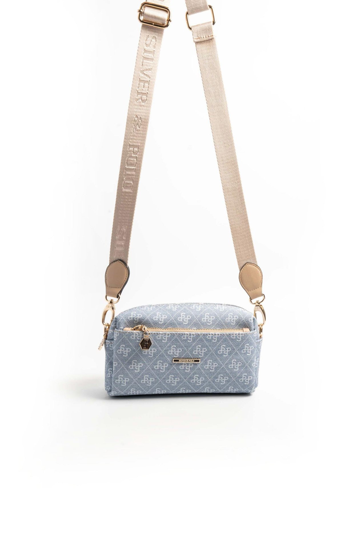 Silver & Polo Mavi - Ten SP1142 Kadın Çapraz Çanta