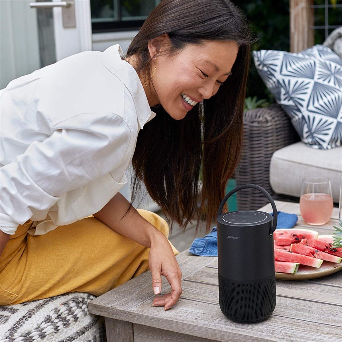 Bose Portable Home Speaker Siyah Wi-Fi-Bluetooth Taşınabilir Hoparlör