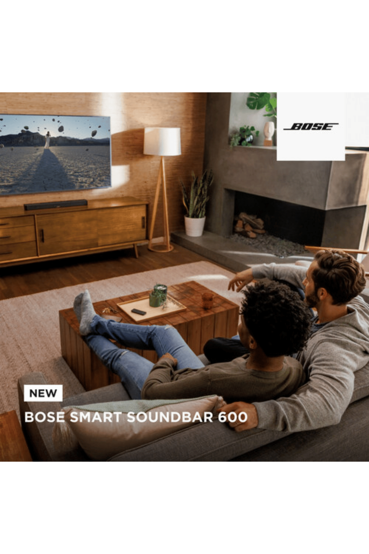 Bose Smart Soundbar 600 Siyah Atmos Wi-Fi