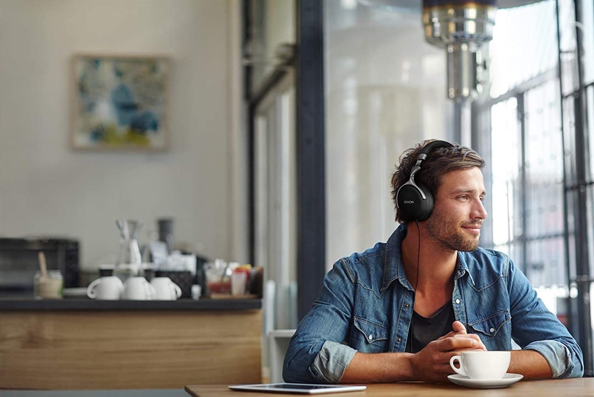 Denon AH-GC25W Siyah Hi-Res Bluetooth Kulak Üstü Kulaklık