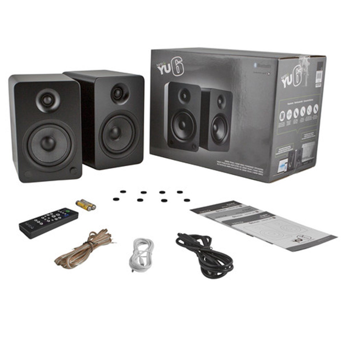 Kanto Audio YU6 Mat Siyah Bluetooth Aktif Hoparlör