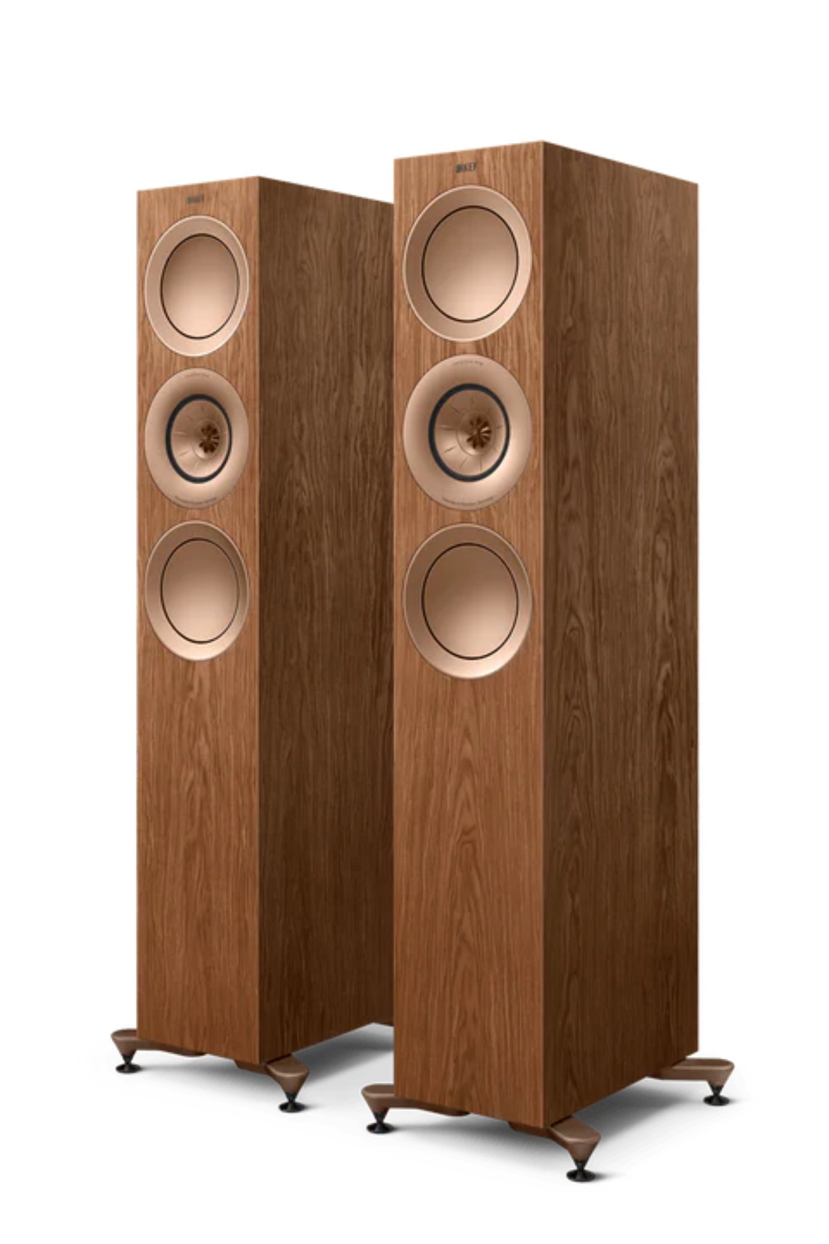 Kef R7 Meta Ceviz Hi-Fi Kule Hoparlör