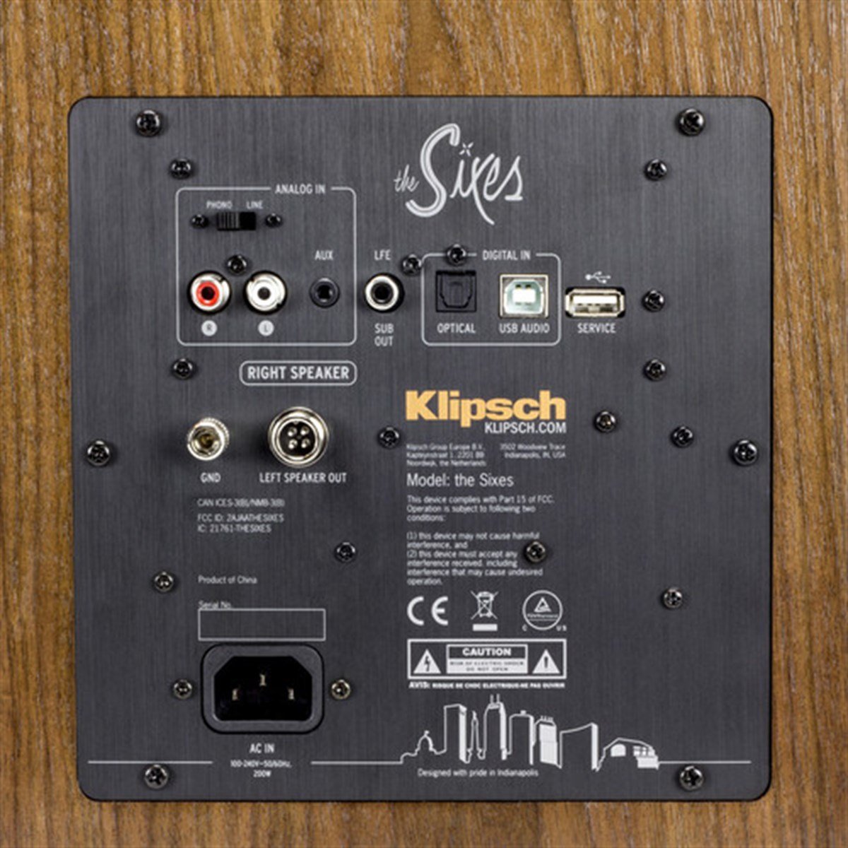 Klipsch The Sixes Walnut Aktif Bluetooth Hoparlör