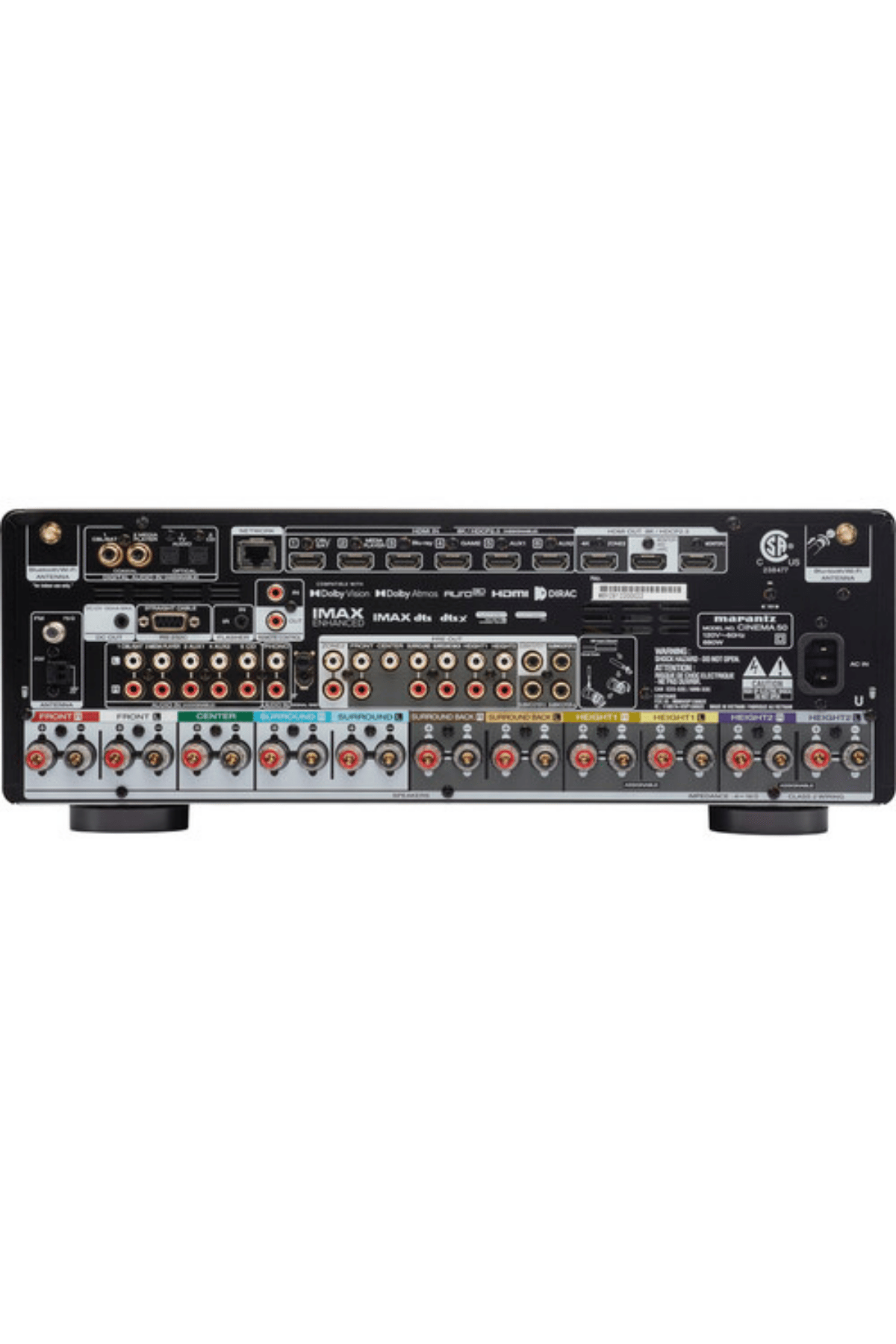 Marantz Cinema 50 Gümüş 9.4 Kanal Network A/V Receiver