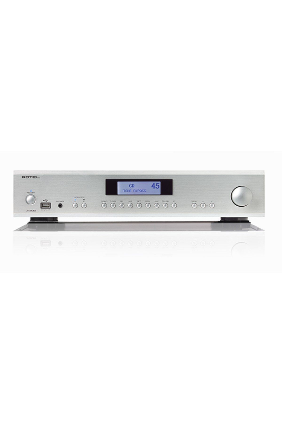 Rotel A14 MKII Gümüş Entegre Amplifikatör
