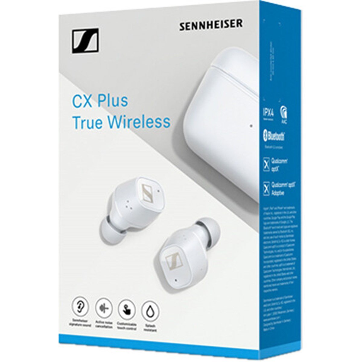 Sennheiser CX Plus True Wireless Beyaz Kulak İçi Bluetooth Kulaklık