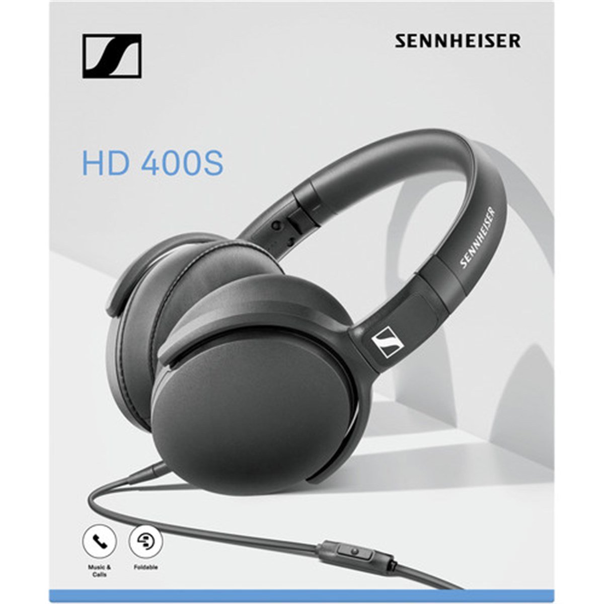 Sennheiser HD 400S Siyah Kulak Üstü Kulaklık