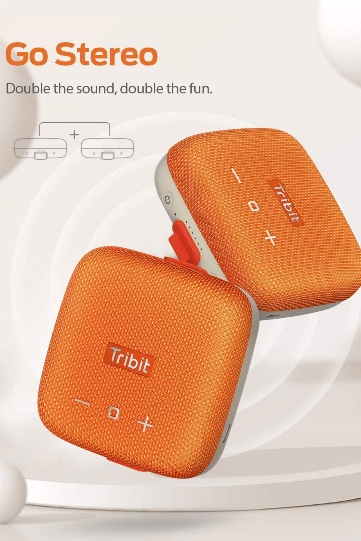 Tribit StormBox Micro Taşınabilir Hoparlör Turuncu
