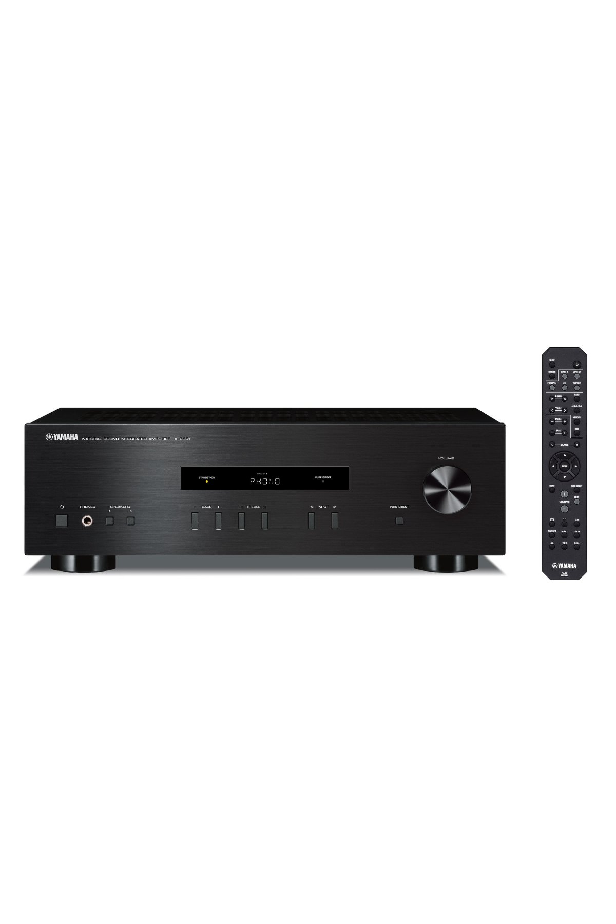 Yamaha A-S201 Entegre Amplifikatör Siyah
