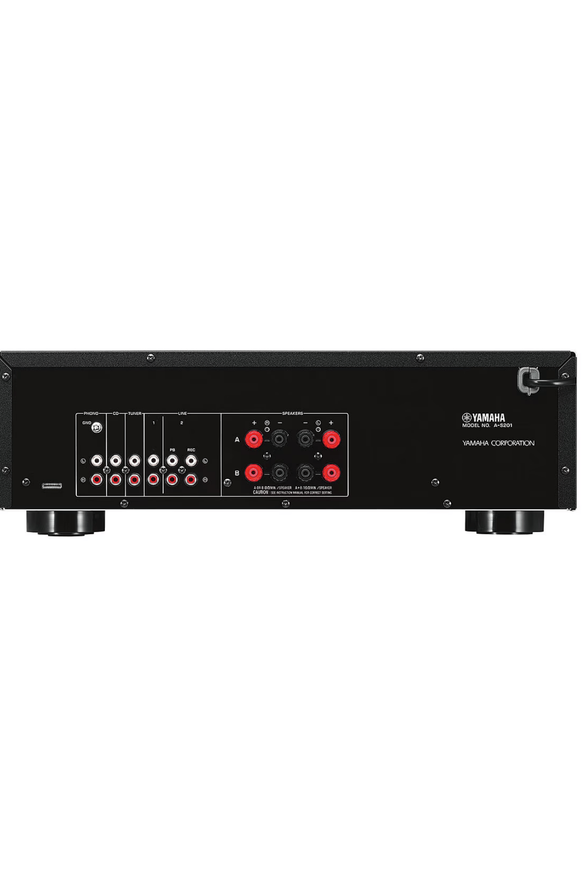 Yamaha A-S201 Entegre Amplifikatör Siyah