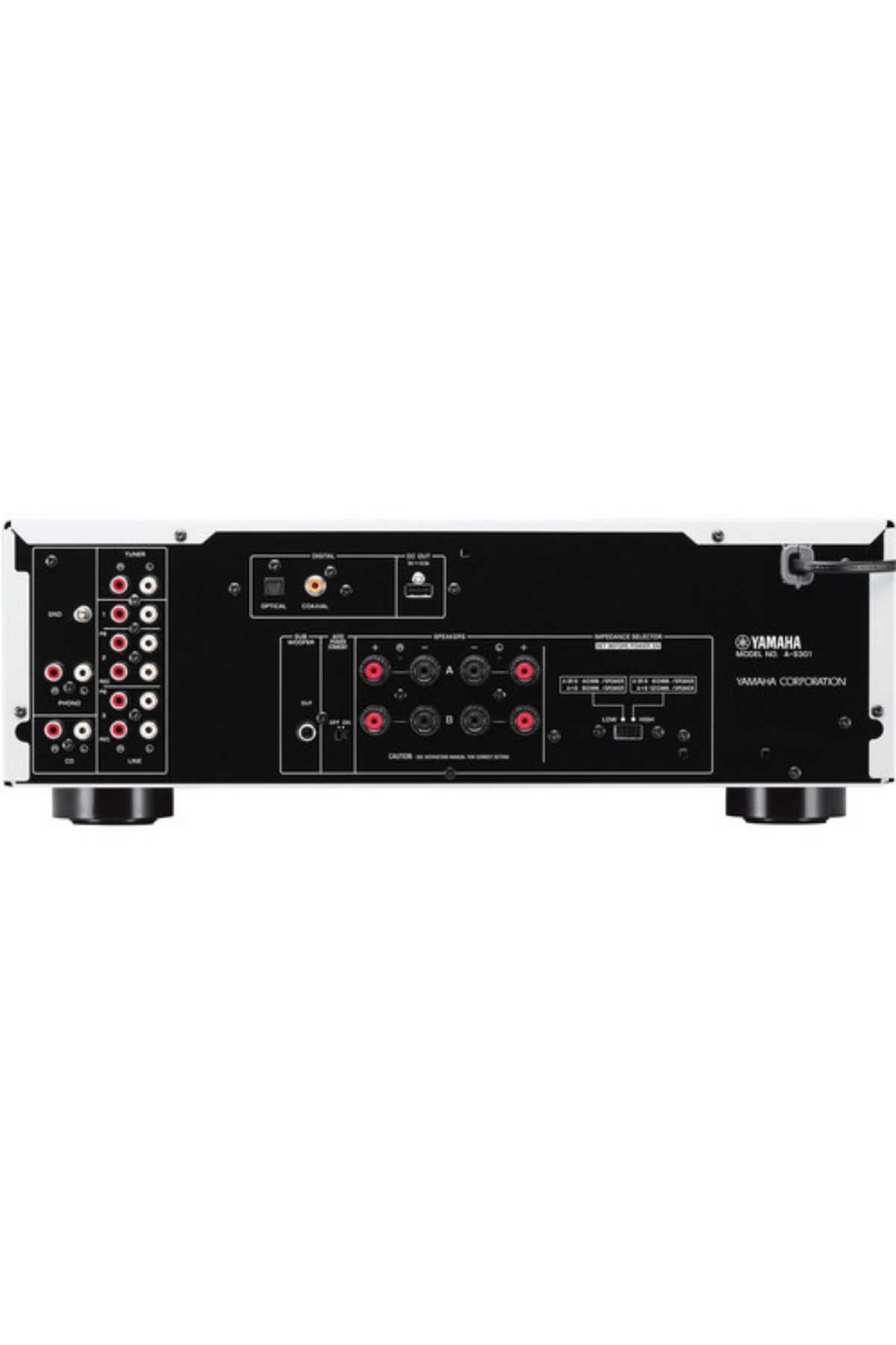Yamaha A-S301 Entegre Amplifikatör Gümüş