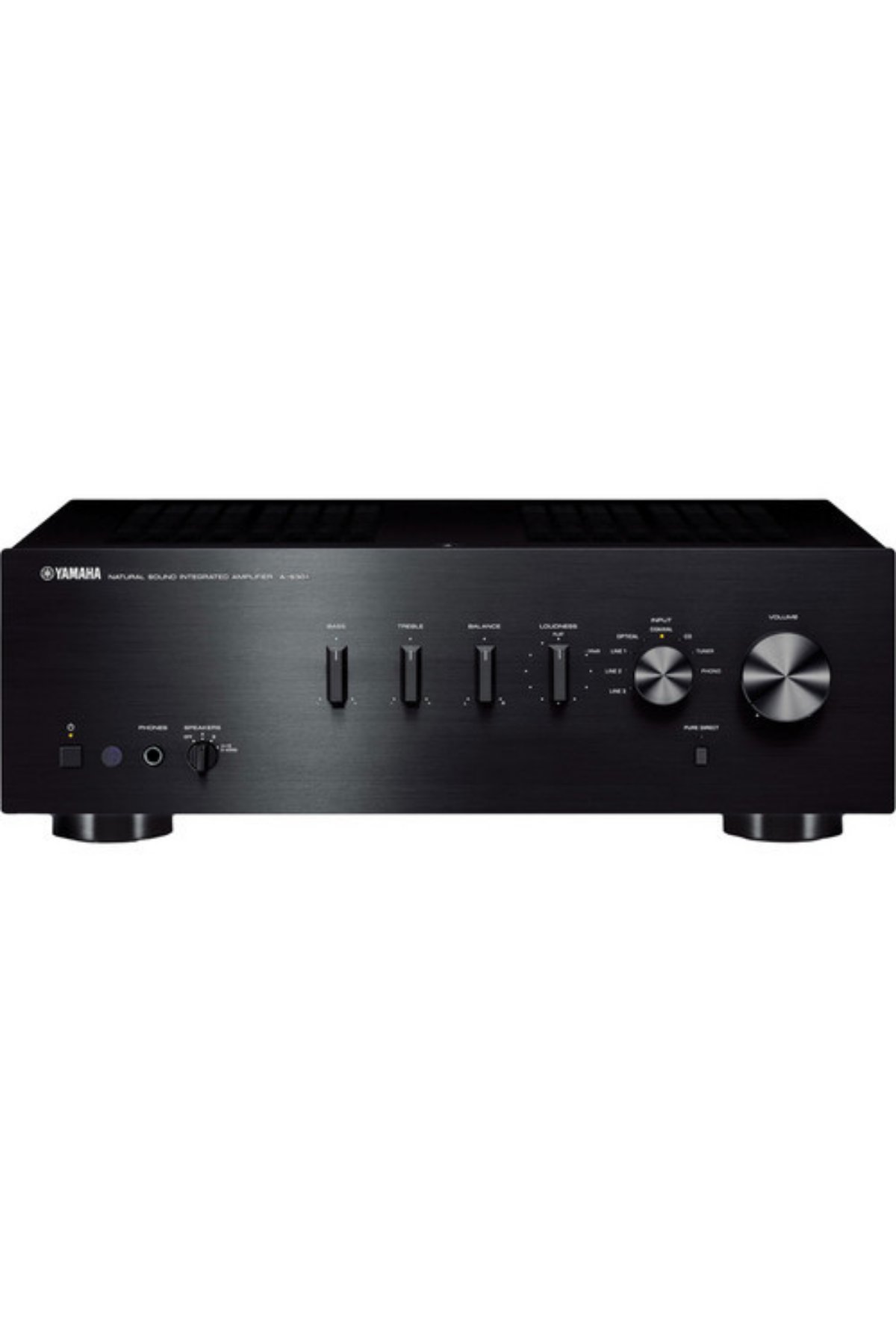 Yamaha A-S301 Entegre Amplifikatör Siyah