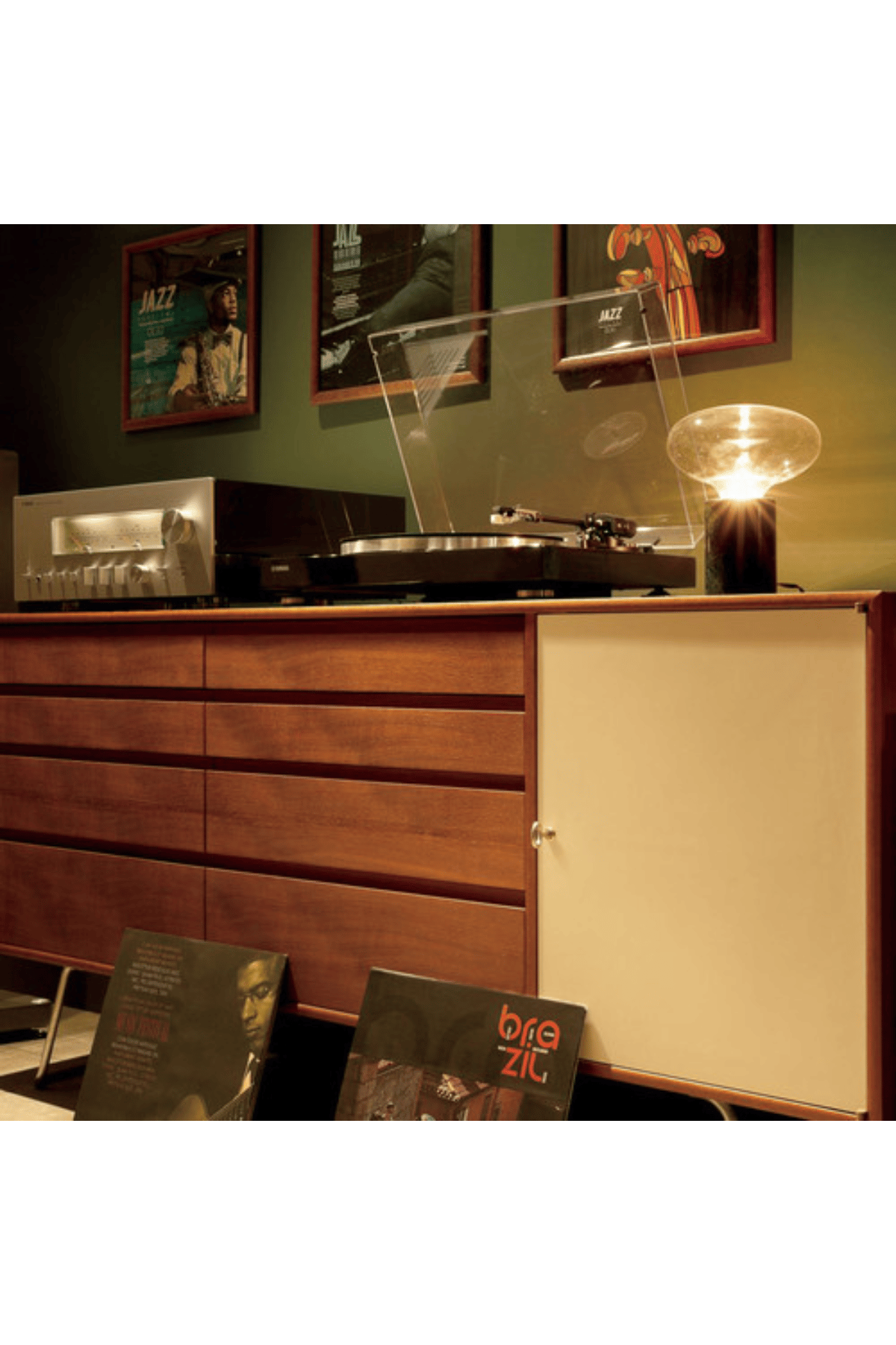 Yamaha A-S3200 Stereo Amplifikatör Gümüş
