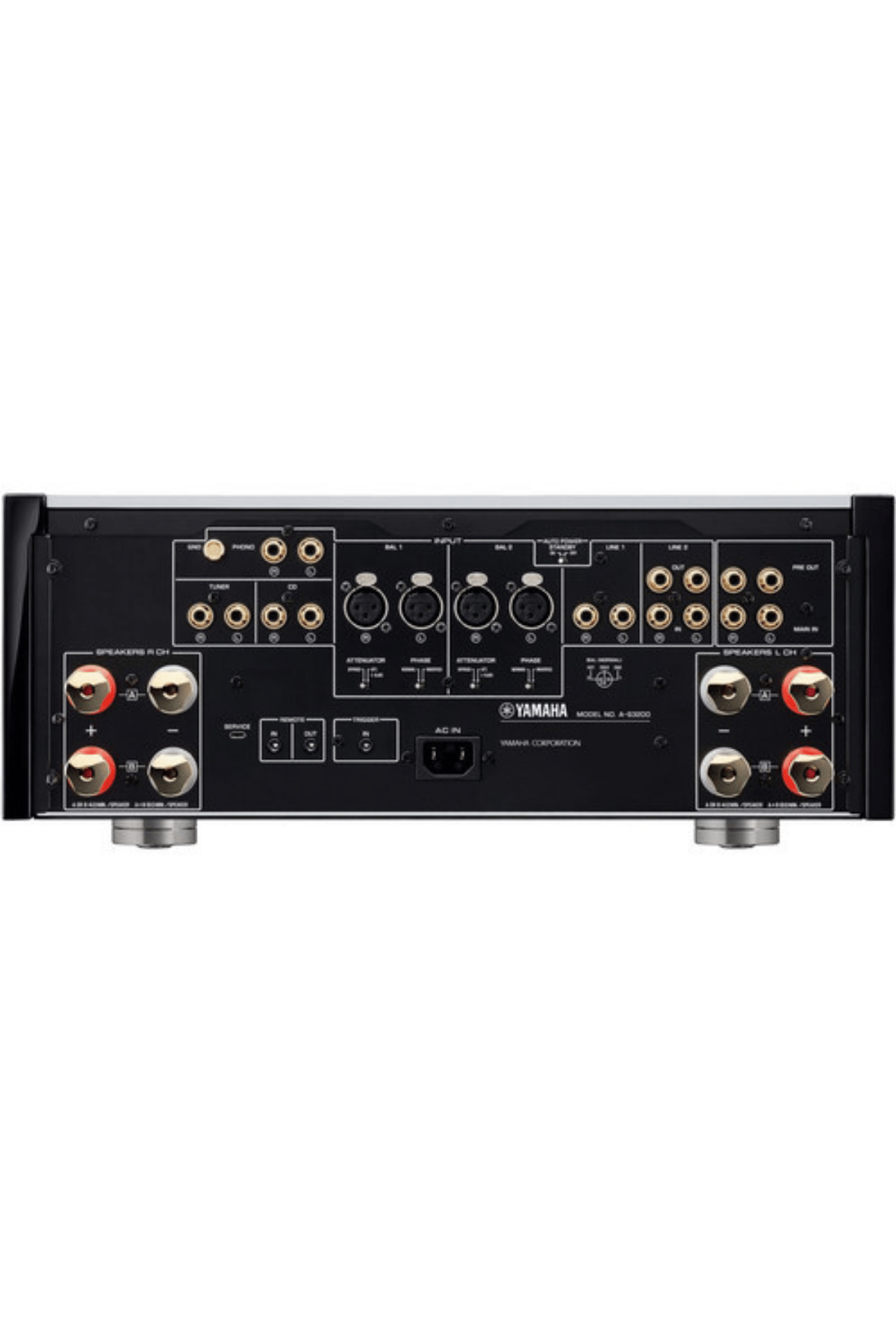 Yamaha A-S3200 Stereo Amplifikatör Gümüş