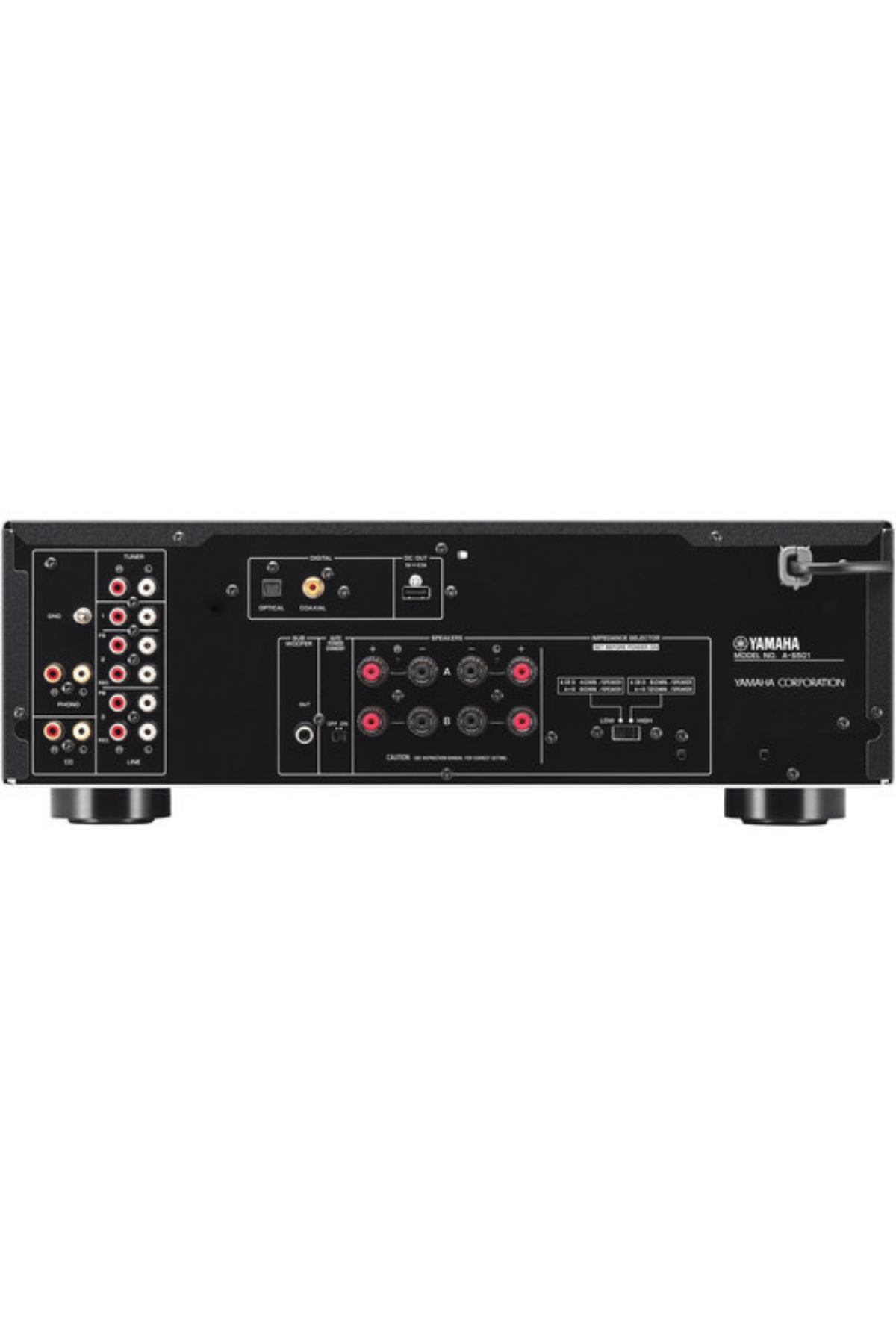 Yamaha A-S501 Entegre Amplifikatör Gümüş