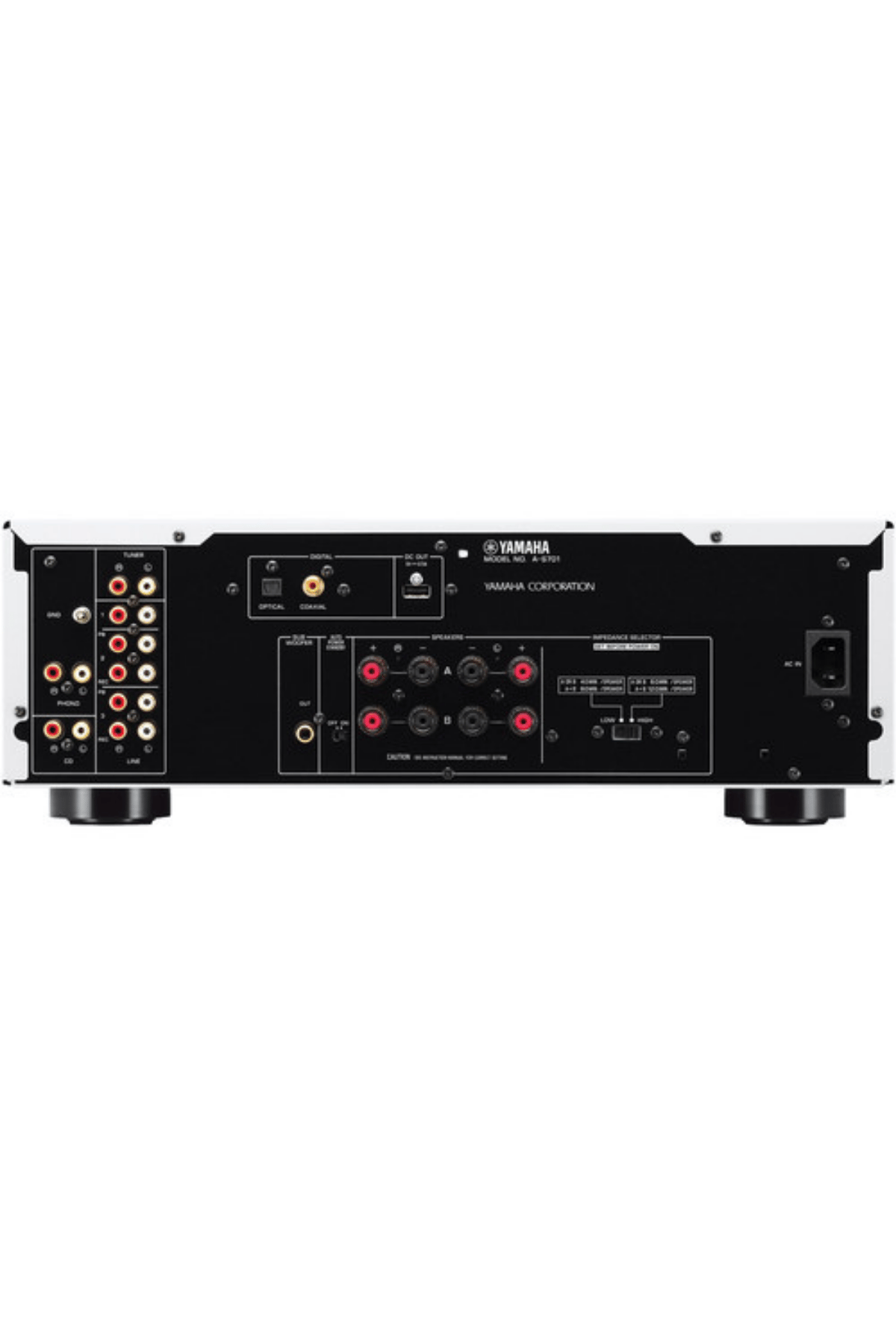 Yamaha A-S701 Entegre Amplifikatör Siyah