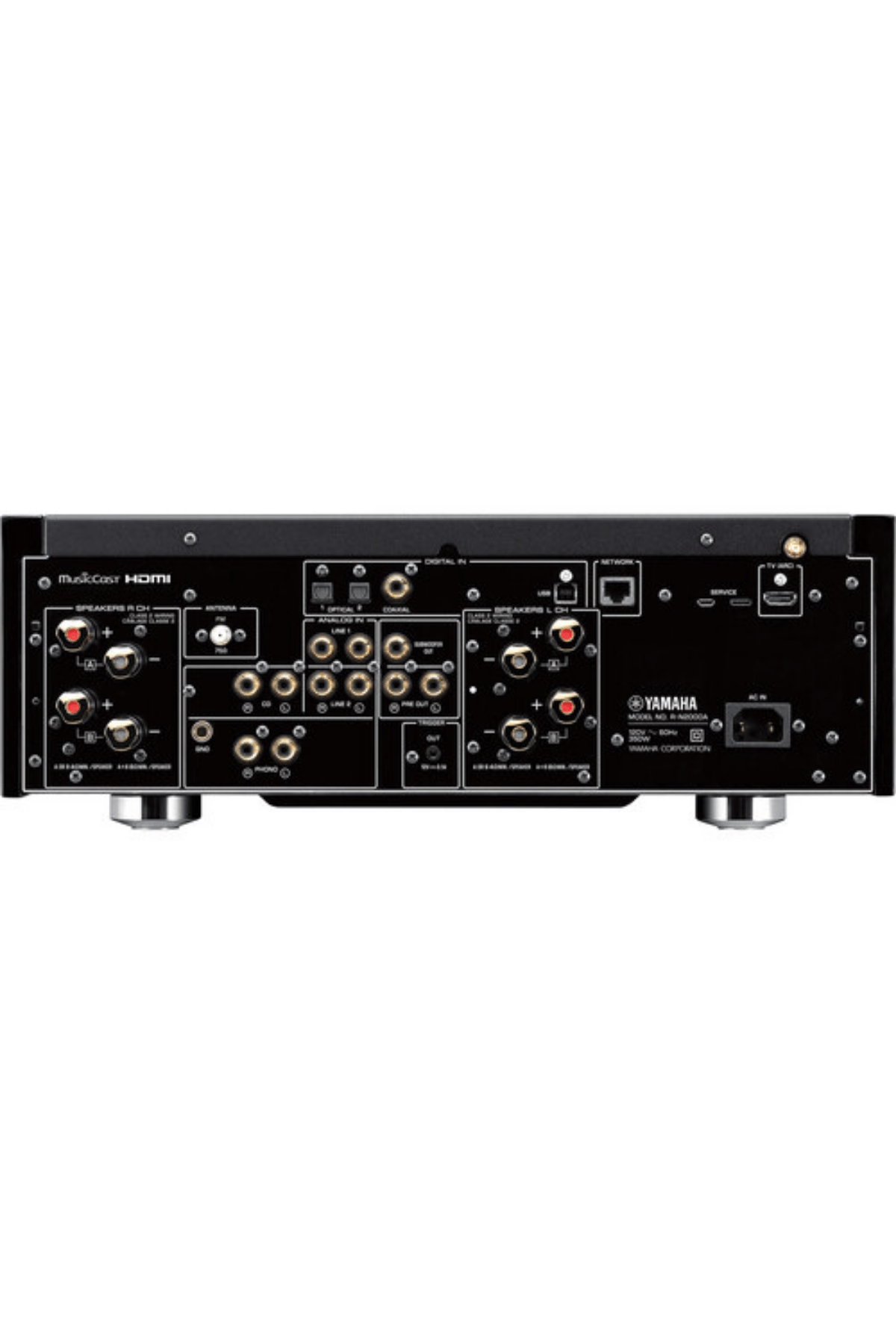 Yamaha R-N2000A 2.1 Kanal Network A/V Amplifikatör Siyah