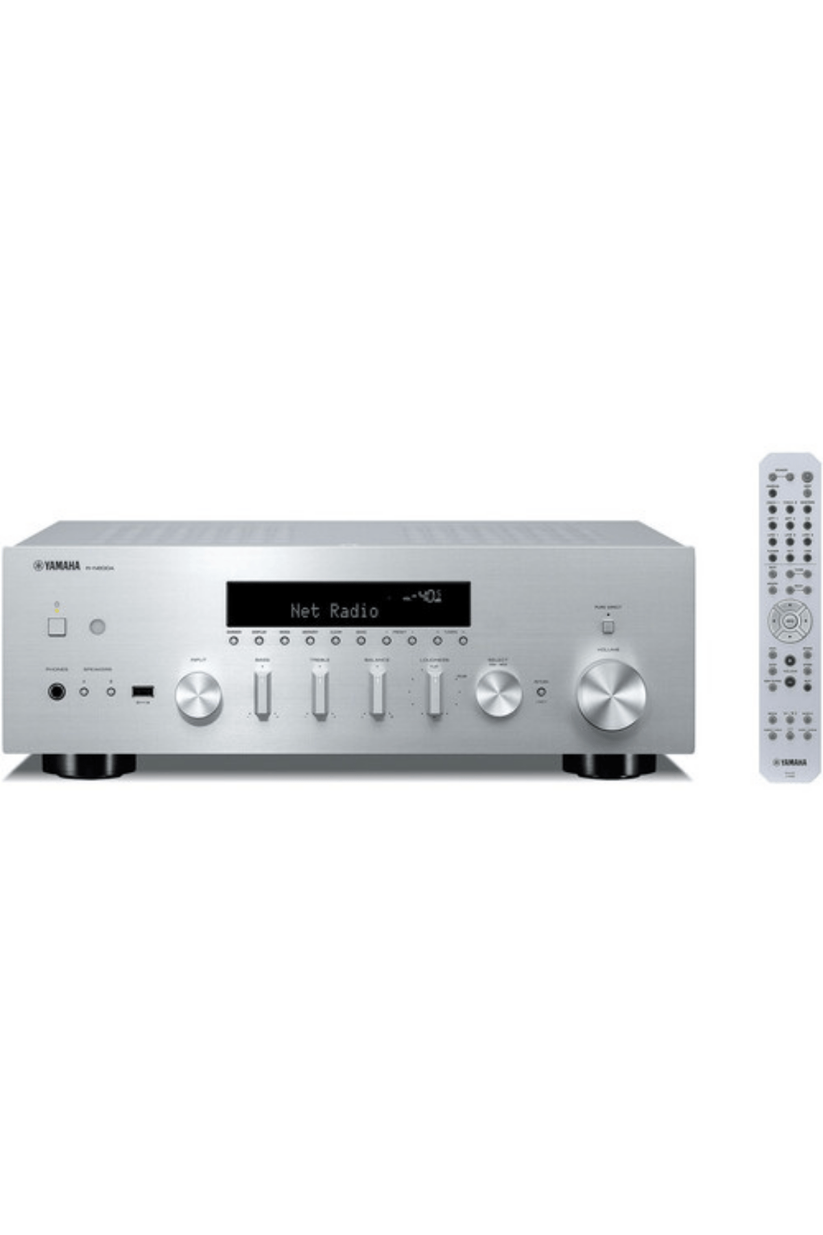 Yamaha R-N600A Network A/V Amplifikatör Gümüş