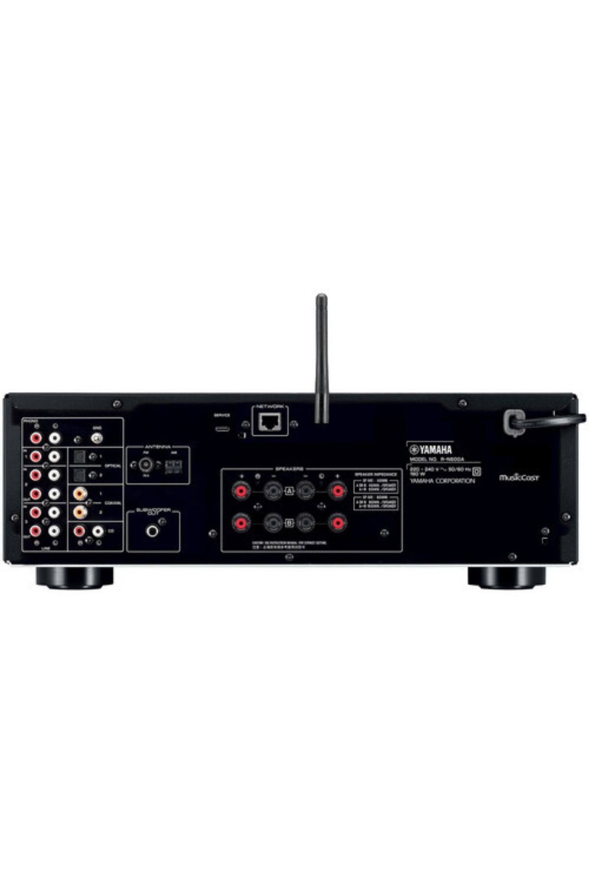 Yamaha R-N600A Network A/V Amplifikatör Gümüş