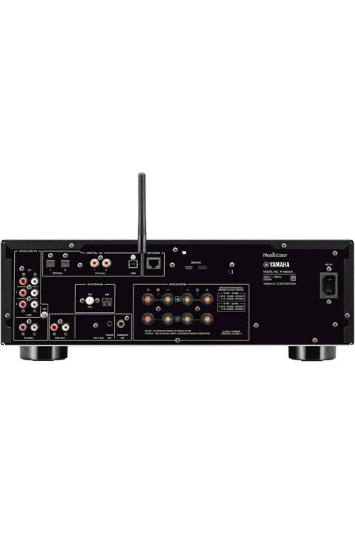 Yamaha R-N800A Network A/V Amplifikatör Gümüş