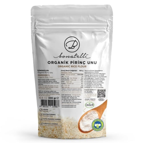 Organic Rice Flour 300 gr