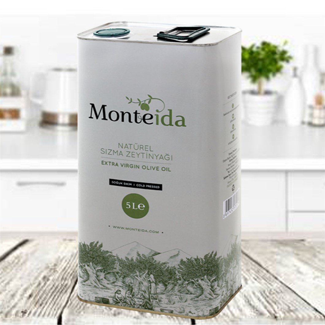 Monteiada Extra Virgin Olive Oil - 5 lt