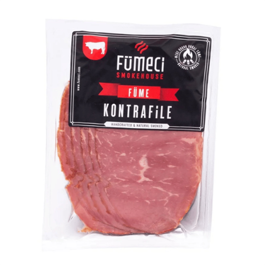Smoked Beef Striplion - Kontrafile Fume Dilimli ± 100 gr