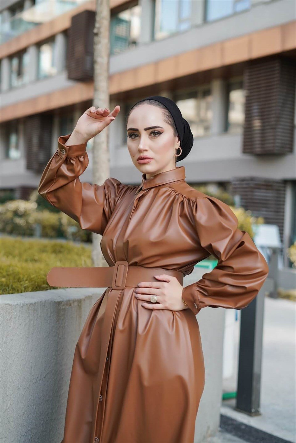 Deri Görünüm Kap 10345 Taba