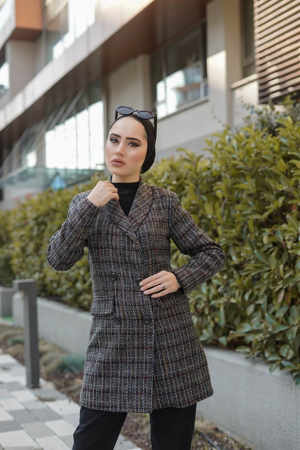 Ekose Desenli Kaban 10632 Desen5
