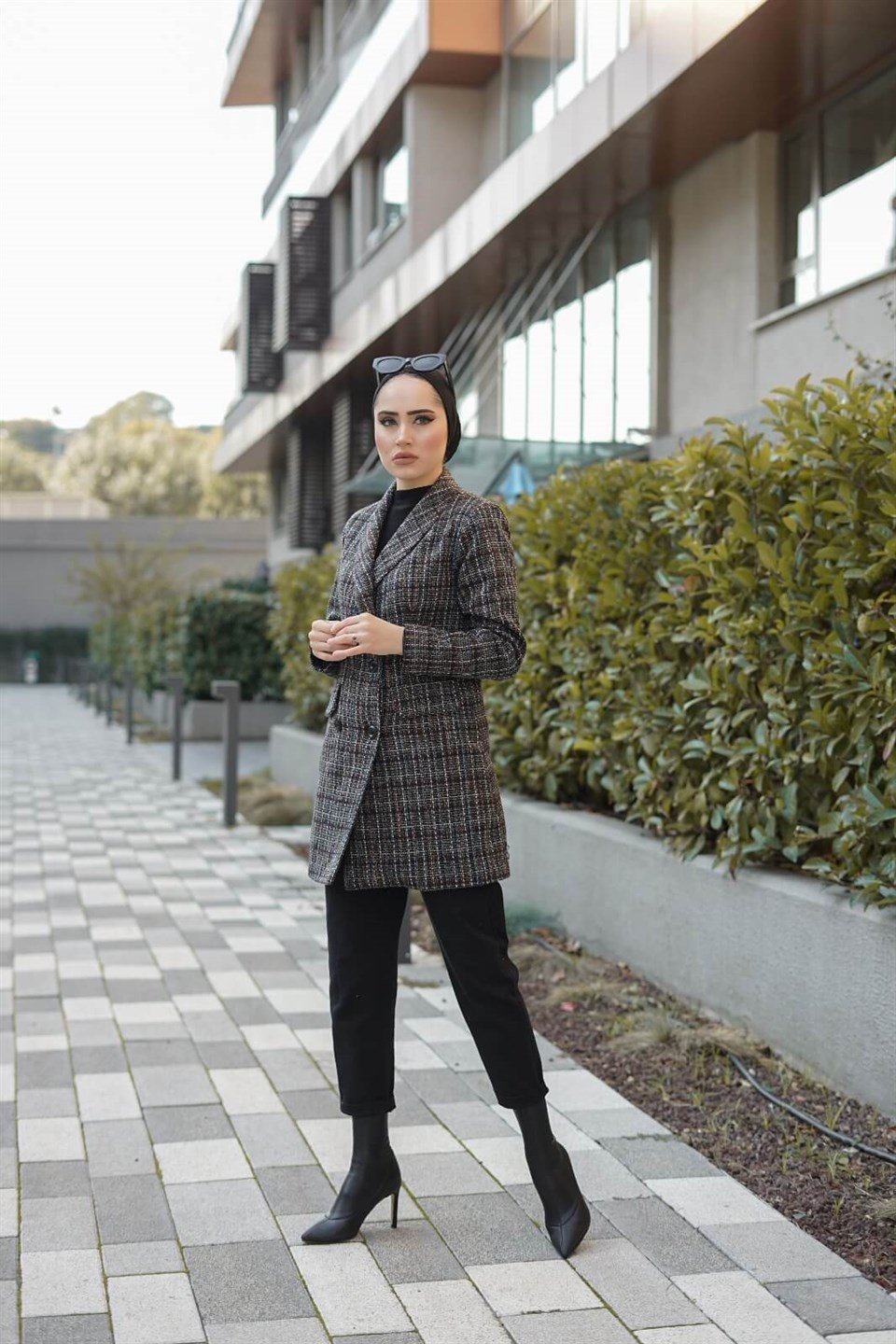 Ekose Desenli Kaban 10632 Desen5