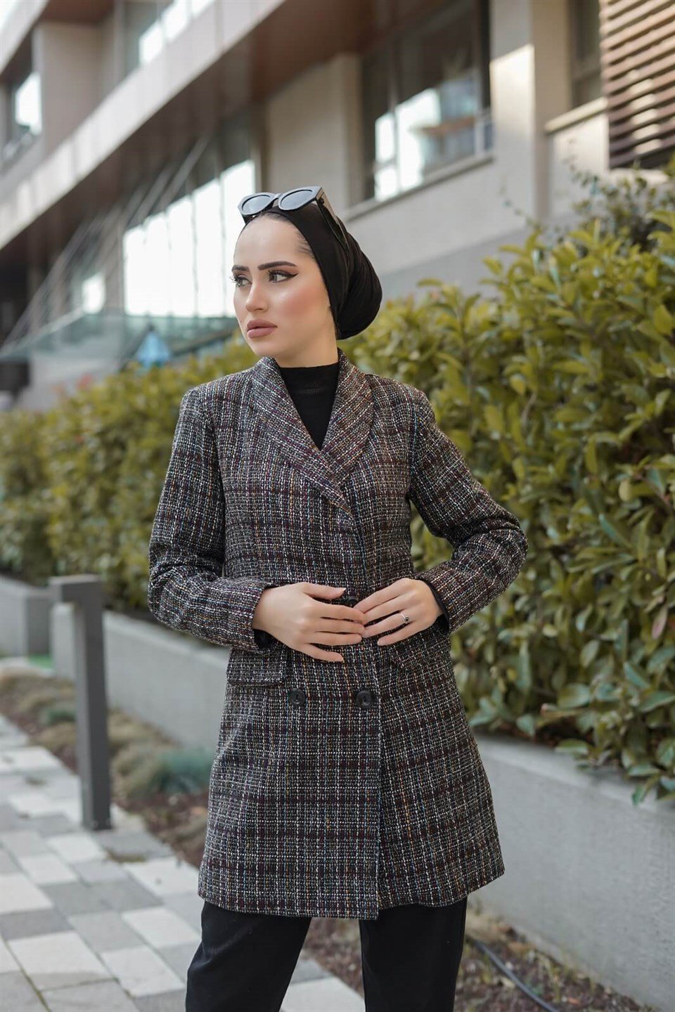 Ekose Desenli Kaban 10632 Desen5