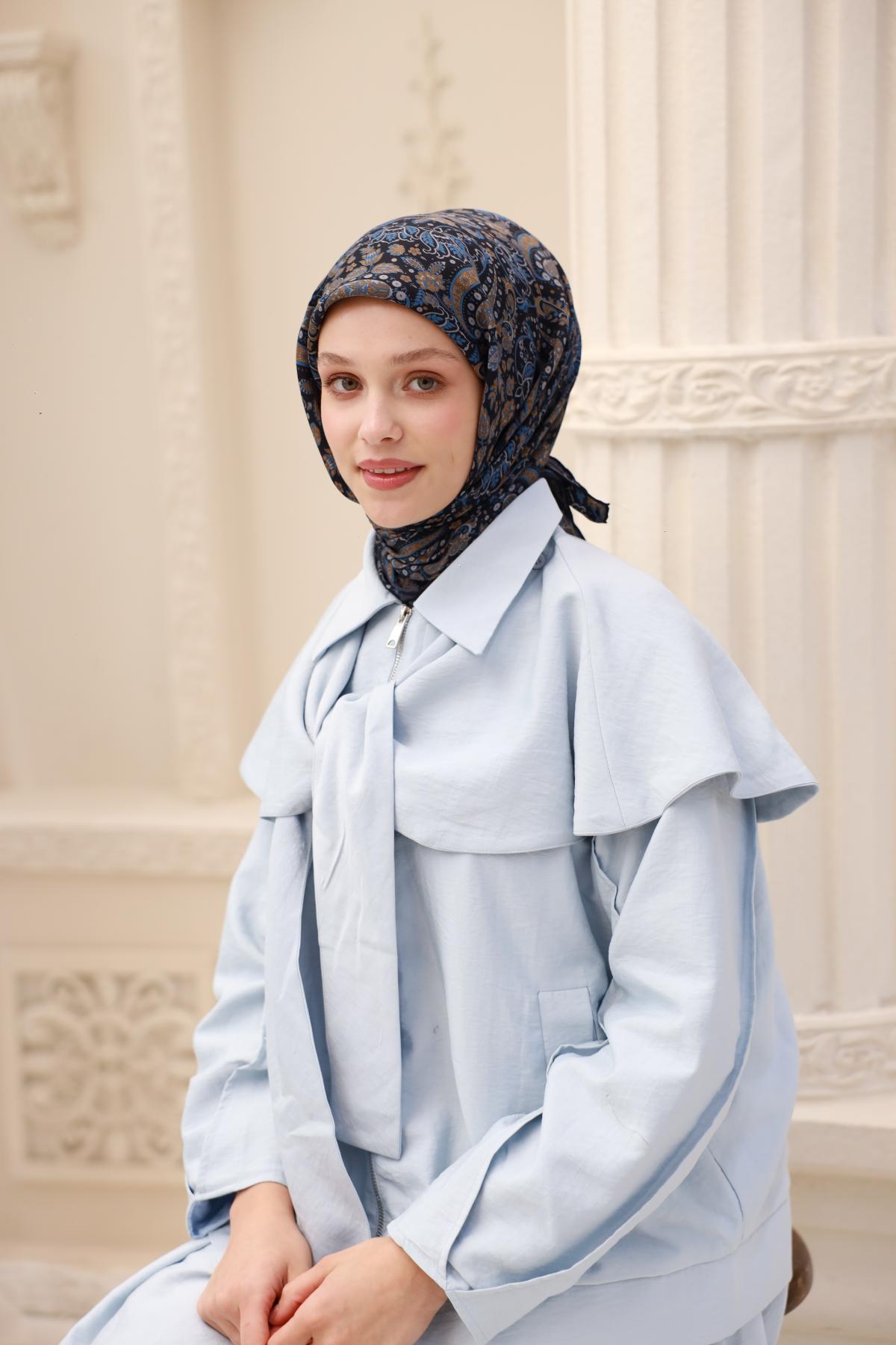 Organik Pamuk İpek EşarpSilk Home Organik Eşarp 79015-11