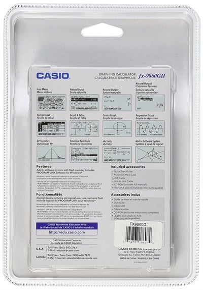 Casio fx-9860GII Grafik Hesap Makinesi